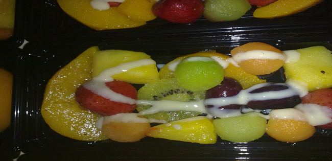 Fruit Salad Portion of the Executive Hamper